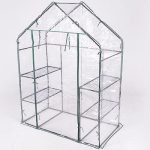 Chic-Product-Affordable-Portable-Outdoor-4-Shelves-3-Tier-Walk-in-Greenhouse-Perfect-Plants-Protection-Growth-0-2