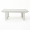Christopher-Knight-Home-303976-Bronte-Outdoor-Rust-Proof-Aluminum-Coffee-Table-White-0-0