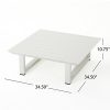Christopher-Knight-Home-303976-Bronte-Outdoor-Rust-Proof-Aluminum-Coffee-Table-White-0-1