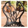 Classic-Tulip-Cast-Aluminum-Outdoor-Patio-3-Piece-Bistro-Set-in-Copper-Tone-Finish-2-Chairs-and-1-Table-0-0