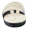 Cloud-Mountain-4-PC-Cushioned-Outdoor-Wicker-Patio-Furniture-Set-Garden-Lawn-Rattan-Sofa-Furniture-Round-Circular-Retractable-Canopy-Daybed-with-Ottoman-Black-0-0