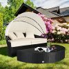 Cloud-Mountain-4-PC-Cushioned-Outdoor-Wicker-Patio-Furniture-Set-Garden-Lawn-Rattan-Sofa-Furniture-Round-Circular-Retractable-Canopy-Daybed-with-Ottoman-Black-0
