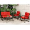 Cloud-Mountain-5-Piece-Metal-Conversation-Set-Cushioned-Outdoor-Furniture-Garden-Patio-Wrought-Iron-Conversation-Set-with-Coffee-Table-Loveseat-Sofa-2-Chairs-Brick-Red-0-0