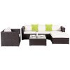 Cloud-Mountain-6-Piece-Rattan-Wicker-Furniture-Set-Outdoor-Patio-Garden-Sectional-Sofa-Set-Cushions-Quatrefoil-Lattice-Green-Pillows-Dark-Chocolate-0-1