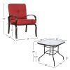 Cloud-Mountain-Bistro-Table-Set-Outdoor-Bistro-Set-Patio-Furniture-Set-Wrought-Iron-Bistro-Set-Tempered-Glass-Square-Table-Brick-Red-0-1