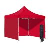Commercial-Instant-Canopy-Tent-Kits-with-Sidewalls-in-4-Colors3-Sizes-Pop-Up-Tent-w-3-Backwalls-Aluminum-Hex-Frame-Water-Resistant-450D-Canopy-with-Roller-Bag-Stake-Kit-0