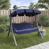 CorLiving-Patio-Swing-with-Arched-Canopy-in-Navy-Blue-0-2
