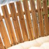 Coral-Coast-Rustic-Oak-Log-Curved-Back-Porch-Swing-and-A-Frame-Set-0-1