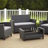 Cosco-Products-4-Piece-Malmo-Resin-Wicker-patio-Set-Brown-with-Teal-Cushions-0