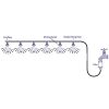 CozyCabin-Outdoor-Misting-Cooling-System-262ft-8m-Misting-LineWith-G12-Female-Thread-Connector-9-Brass-Mist-Nozzles-For-Patio-Garden-Greenhouse-Simply-to-Install-0-1