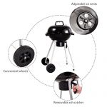Custpromo-185-Portable-Charcoal-Grill-BBQ-Cooking-Kettle-with-Wheels-for-Backyard-Tailgate-Party-Camping-0-1