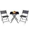 Custpromo-3-Pcs-Bistro-Set-Folding-Table-and-Chair-Set-Tempered-Glass-Top-Steel-Frame-Garden-Backyard-Furniture-0