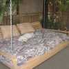Cypress-Porch-SWING-BED-6-ft-With-Heavy-Duty-10ft-galvanized-CHAIN-set-and-made-from-Rot-resistant-Cypress-Eternal-Wood-Made-in-the-USA-Green-Furniture-GO-GREEN-0