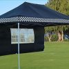 DELTA-Canopies-10×15-Ez-Pop-up-Canopy-Party-Tent-Instant-Gazebos-100-Waterproof-Top-with-4-Removable-Sides-Black-Checker-E-Model-0-0