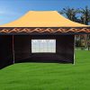 DELTA-Canopies-10×15-Ez-Pop-up-Canopy-Party-Tent-Instant-Gazebos-100-Waterproof-Top-with-4-Removable-Sides-Orange-Flame-E-Model-0-1