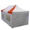 DELTA-Canopies-10×20-Ez-Pop-Up-Canopy-Party-Tent-Instant-Gazebos-100-Waterproof-Top-with-6-Removable-Sides-RedWhite-E-Model-0