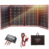 DOKIO-160-220-Watts-12-Volts-Monocrystalline-foldable-Solar-Panel-with-Inverter-Charge-Controller-0