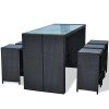 Daonanba-Durable-Garden-Bar-Set-Outdoor-Furniture-Set-Stable-Sturdy-Bar-Table-Stool-Waterproof-PE-Rattan-Black-13-Pcs-0-2