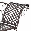 Daonanba-Elegant-Garden-Bench-Metal-Garden-Chaise-Lounge-Patio-Decoration-Antique-Brown-Scroll-patterned-0-1