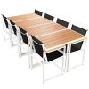 Daonanba-Outdoor-Furniture-Set-Patio-Dining-Set-Garden-Dining-Table-Chairs-Set-Aluminum-WPC-Brown-0-0