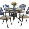 Darlee-201630-5PC-30G-Ocean-View-Cast-Aluminum-5-Piece-Round-Dining-Set-and-Seat-Cushions-42-Antique-Bronze-0