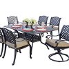Darlee-Nassau-Cast-Aluminum-7-Piece-Dining-Set-with-Seat-Cushions-and-42-by-72-Inch-Rectangular-Dining-Table-Antique-Bronze-Finish-0