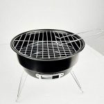 Deerbird-Compact-Charcoal-Barbecue-Grill-Cute-Round-Lightweight-Barbecue-Tool-Portable-Enamel-BBQ-Grill-Perfect-for-Camping-or-Outdoor-Cooking-Small-0-0