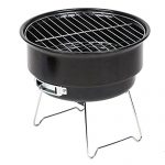 Deerbird-Compact-Charcoal-Barbecue-Grill-Cute-Round-Lightweight-Barbecue-Tool-Portable-Enamel-BBQ-Grill-Perfect-for-Camping-or-Outdoor-Cooking-Small-0