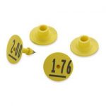 Destron-Fearing-Small-Round-Numbered-Hog-Tags-Yellow-Numbers-176-200-C08033H-N-0