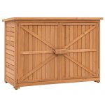 Double-Doors-Fir-Wooden-Garden-Yard-Shed-Lockers-Outdoor-Cabinet-Unit-For-Storage-0