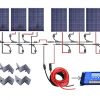 ECO-WORTHY-24-Volts-600-Watts-Solar-Kit-6pcs-100W-Poly-Solar-Panels-60A-PWM-Charge-Controller-Solar-Cable-MC4-Connectors-Mounting-Brackets-Off-Grid-RV-Boat-0