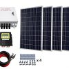 ECO-WORTHY-400-Watts-Solar-Panel-Kit-4pcs-100W-Polycrystalline-Solar-Panel-20A-MPPT-Charge-Controller-Solar-Combiner-Solar-Cable-Adapter-Z-Mounting-Brackets-0