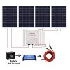 ECO-WORTHY-400-Watts-Solar-System-4pcs-100W-Poly-Solar-Panel-60A-Charge-Controller-6-String-Solar-Combiner-24cm-Cable-Connector-0-0