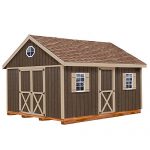 Easton-12-ft-x-20-ft-Wood-Storage-Shed-Kit-with-Floor-Including-4-x-4-Runners-0
