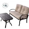 Eight24hours-2PC-Patio-Outdoor-LoveSeat-Coffee-Table-Set-Furniture-Bench-With-Cushions-FREE-E-Book-0