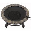 Eosphorus-Fire-Pit-Round-Slate-Tile-Stone-Fire-Pit-Backyard-Grill-Patio-Outdoor-Wood-Burning-Fireplace-Firewood-Heater-with-Cast-Iron-Legs-0