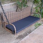 Espresso-52-Patio-Porch-Swing-Chair-Resin-Wicker-Tree-Ceiling-Hanger-Hanging-WChains-0-1