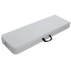 FDInspiration-Off-White-6FT-Portable-HDPE-Picnic-Folding-Bench-0-1