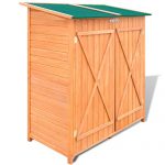 Festnight-Garden-Wooden-Tool-Storage-Shed-Waterproof-Utility-Tools-Organizers-with-Lockable-Doors-543-x-258-x-63-Pine-Wood-0