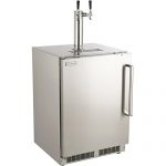 Fire-Magic-24-inch-Left-Hinge-Outdoor-Rated-Dual-Tap-Kegerator-3594-dl-0