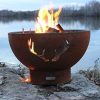 Fire-Pit-Art-Antlers-Wood-Fire-Pit-0