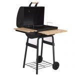 Flamax-Performance-Backyard-Charcoal-BBQ-Grill-with-Wheels-Outdoor-for-Camping-0