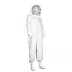 Flexzion-Beekeeper-Suit-Full-Body-Beekeeping-Suits-Bee-Keeping-Coveralls-Supplies-Outfit-Equipment-with-Protective-Self-Supporting-Veil-Hood-for-Bee-Keepers-Large-White-0-1