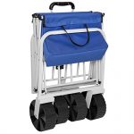 Folding-Utility-Wagon-Garden-Beach-Cart-All-Terrain-Wheels-Removable-Cover-0-1