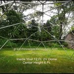 GEODESIC-DOME-12-Ft-Frame-Only-Greenhouse-for-Aquaponics-0-0