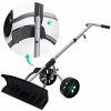 GHP-Home-Outdoor-Heady-Duty-Removable-Blade-Folding-Deluxe-Snow-Shovel-On-Wheels-0