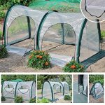 Garden-Plant-Tent-FOME-PE-Plant-Tunnel-Waterproof-Durable-Cloche-Greenhouse-for-Plants-Outdoor-Portable-Greenhouses-with-Two-Zipper-Doors-Backyard-Flower-Shelter-788x394x394-inch-0