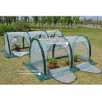 Garden-Plant-Tent-FOME-PE-Plant-Tunnel-Waterproof-Durable-Cloche-Greenhouse-for-Plants-Outdoor-Portable-Greenhouses-with-Two-Zipper-Doors-Backyard-Flower-Shelter-788x394x394-inch-0-2