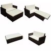 Garden-Sofa-Set-Seven-Pieces-Poly-Rattan-Brown-Patio-Lounge-Set-Made-of-Weather-resistant-and-Waterproof-PE-Rattan-Sofa-Set-0-2