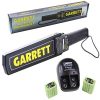 Garrett-Super-Scanner-V-Hand-Held-Metal-Detector-w-9V-Rechargeable-Battery-Kit-0